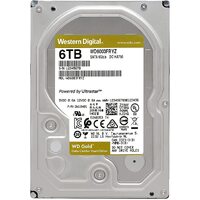  Western Digital 6TB WD Gold Enterprise Class Internal Hard Drive - 7200 RPM Class SATA 6 Gb s 256 MB Cache 3.5 inch (LS WD6004FRYZ)