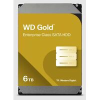 Western Digital 6TB 3.5 inch WD Gold Enterprise Class SATA 6 Gb s HDD 7200 RPM  CMR  Cache Size  256MB  5-Year Limited Warranty