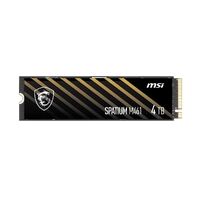 MSI SPATIUM M461 PCIe 4.0 NVMe M.2 4TB Internal SSD PCIe Gen4 NVMe (SPATIUM M461 PCIe 4.0 NVMe M.2 4TB), 5 Year Warranty