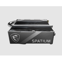 MSI SPATIUM M580 PCIe 5.0 NVMe M.2 FROZR 2TB, PCIe Gen5x4, SEQUENTIAL READ up to 14,600 MB S, SEQUENTIAL WRITE 12,700 MB S, 5Y warranty