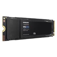 Samsung 990 EVO 1TB PCIe Gen4 5 NVMe SSD 5000MB s 4200MB s R W 680K 800K IOPS 600TBW 1.5M hrs V-NAND TLC AES 256-bit Encryption 5yr wty