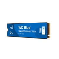 Western Digital WD Blue SN5000 NVMe 2TB SSD M.2 2280, 5,150MB s R 4,850MB s W, 650K IOPS R   770K IOPS W, PCIe Gen4 x4, 5-Y Warranty
