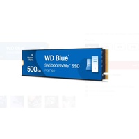 Western Digital WD Blue SN5000 NVMe 500GB SSD M.2 2280, 5,000MB s R 4,000MB s W, 460K IOPS R   770K IOPS W, PCIe Gen4 x4, 5-Y Warranty