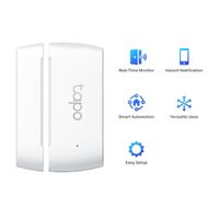 TP-Link Tapo Smart Contact Sensor Window Door Safeguard Instant App Notification Smart Action Support (Tapo T110)