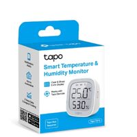 TP-Link Tapo Smart Temperature  Humidity Monitor Real-Time  Accurate E-ink Display Free Data Storage  Visual Graphs