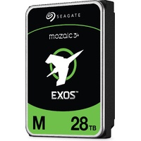 Seagate Exos M 28TB, Enterprise Internal Hard Drive HDD 3.5 ft, 6GB s, SATA 7200RPM, 512MB, 5YR WTY