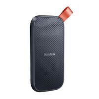 SanDisk Portable SSD SDSSDE30 480GB USB 3.2 Gen 2 Type C to A cable Read speed up to 520MB s 2m drop protection 3-year warranty