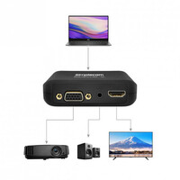 Simplecom DA326 USB 3.0 to HDMI  VGA Video Adapter with 3.5mm Audio Full HD 1080p - Works With NUCs