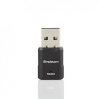 Simplecom NW382 Mini Wireless N USB WiFi Adapter 802.11n 300Mbps
