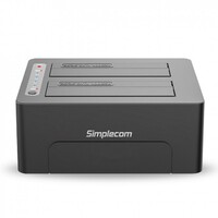 Simplecom SD422 Dual Bay USB 3.0 Docking Station for 2.5 inch and 3.5 inch SATA Drive