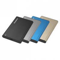 Simplecom SE221 Aluminium 2.5'' SATA HDD/SSD to USB 3.1 Enclosure Blue