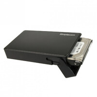 Simplecom SE325 Tool Free 3.5' SATA HDD to USB 3.0 Hard Drive Enclosure - Black Enclosure