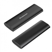 Simplecom SE516 NVMe   SATA Dual Protocol M.2 SSD Tool-Free USB-C Enclosure USB 3.2 Gen 2 10Gbps