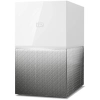 Western Digital WD My Cloud Home Duo 16TB NAS 1.3GHz Dual-Core 1GB RAM RAID JBOD GbE LAN 2xUSB3.0 iOS Android Access Wireless Backup Sync Win Mac LS