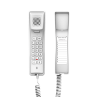 Fanvil H2U Compact IP Phone 2 SIP Lines HD Audio Desk Wall Mount 10 Speed Dial Keys PoE 3 Way Conference 2 Year Warranty - White