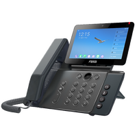 Fanvil V67 Enterprise IP Phone 7 inch Touch Screen 5mp Camera Andriod 9.0 Built in Wifi BT Wall Mountable Upto 116 DSS Keys 20 Lines 2 Year WTY