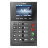 Fanvil X2P Call Center IP Phone - 2.4 inch Colour Screen 2 Lines No DSS Buttons 2x RJ9 Headset Ports (1 For Monitoring) Dual 10 100 NIC