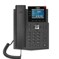Fanvil X3U Pro Enterprise IP Phone - 2.8 inch Colour Screen 3 Lines No DSS Buttons Dual Gigabit NIC HD Audio Quality 6 SIP Lines PoE