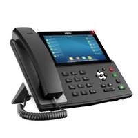 Fanvil X7 IP Phone 7 inch Touch Colour Screen Built In Bluetooth Supports Video Calls Upto 128 DSS Entires 20 SIP Lines SBC Ready
