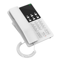 Grandstream GHP620W Hotel Phone 2 Line IP Phone 2 SIP Accounts HD Audio Built In Wi-Fi White Colour 1Yr Wty