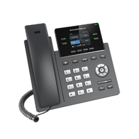 Grandstream GRP2612P 4 Line IP Phone 2 SIP Accounts 320x240 Colour Screen HD Audio Powerable Via POE