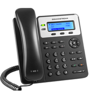 Grandstream GXP1620 2 Line Basic IP Phone 2 SIP Accounts 132x48 Backlit Graphical LCD Display HD Audio