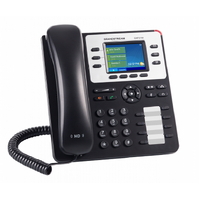 Grandstream GXP2130 3 Line IP Phone 3 SIP Accounts 320x240 Colour LCD Screen HD Audio Built-In Bluetooth