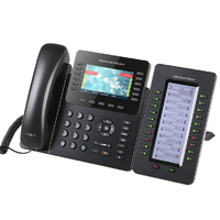 Grandstream GXP2170 12 Line IP Phone 6 SIP Accounts 480x272 Colour Screen HD Audio Build In Bluetooth Powerable Via POE