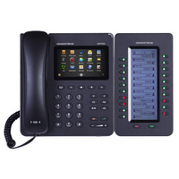 Grandstream GXP2200 Extension Module 20 key Expansion Module 128x384 LCD for GXP2140 GXP2170  GXV3240