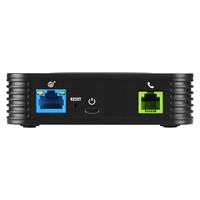 Grandstream HT801 1 Port FXS analog telephone adapter (ATA) allows users to create a high-quality and manageable IP telephony solution for residential