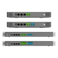 Grandstream UCM6304 IP PBX Supporting 4x FXO 4x FXS Ports 1000 Users Supports Full-Band Opus Voice Codec H.264 H.263  H.263 H.265 VP8 Video Code