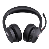 Yealink BH70 Bluetooth Wireless Stereo Headset Teams USB-CA , Microsoft Teams Certified, 3-Mic Noise Cancellation, 35 HoursTalkTime, Bluetooth 5