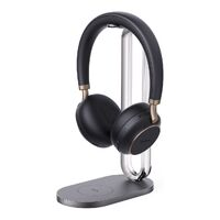Yealink BH76 Plus with Charging Stand Teams Black USB-C A Bluetooth Stereo Headset, 5Mic Beamforming Noise Cancellation Talk time up to 35h