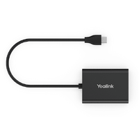Yealink EHS60 WH6X DECT, Wireless Headset Adapter for WH6x Yealink headsets, USB, Plug And Play