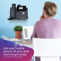 Yealink WMB-T40 T41 T42-WB, Wall Mount Bracket for SIP- T40G T40P  T41P T41S U T42G T42S T42U T43U