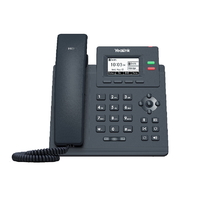 Yealink T31G 2 Line IP phone 132x64 LCD Dual Gigabit Ports PoE. No Power Adapter included