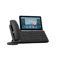 Yealink SIP-T87W IP Phone, 7 ft Touchscreen, 16 SIP Accounts, HD Voice, Bluetooth 5.0, Wi-Fi 6, Dual USB, PoE, Linux 6.1