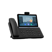 Yealink SIP-T88V Pro IP Phone, 7 ft Touchscreen, Android 13, HD Voice, Bluetooth Handset, Wi-Fi 6, Dual USB, PoE, Video Ready, Wall Mountable