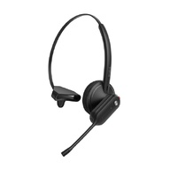 Yealink WH63 E2 Convertible DECT Wireless UC Headset 8 hours talk time185m Wireless range Dual microphone Multi-device Connectivity