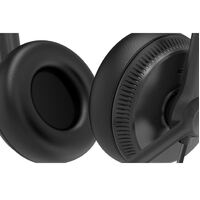 Yealink YHS34 Dual Wideband Noise-Canceling Headset Binaural Ear RJ9 QD Cord Leather Ear Piece Hearing Protection