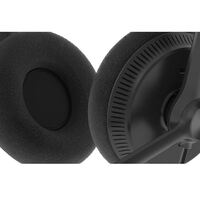Yealink YHS34 Lite Dual Wideband Noise-Canceling Headset, Binaural Ear, RJ9, QD Cord, Foamy Ear Cushion, Hearing Protection