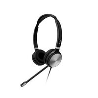 Yealink YHS36 Dual Wideband Headset for IP phone Binaural Ear RJ9 Headset Jack Noise-canceling Microphone Hearing Protection Leather Ear Cushions