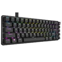 CORSAIR K65 PRO Mini 65% OPX RGB Optical-Mechanical, Backlit RGB LED, CORSAIR OPX, ICUE, PBT DS,  Black, Ultra compact Gaming Keyboard
