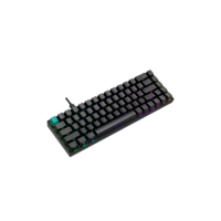 Deepcool KG722 65% Mechanical Keyboard, Ultra Portable, Red Switches, Per Key RGB, Laser Engraved Keycaps