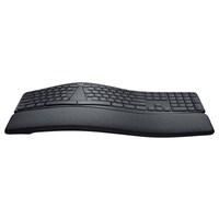 Logitech K860 ERGO Split Wireless Keyboard - Curved Ergonomic Split Keyboard Bluetooth 2.4GHz USB