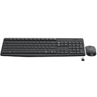 Logitech MK235 Wireless Keyboard and Mouse Combo 2.4GHz Wireless Compact Long Battery Life 8 Shortcut keys