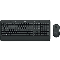 Logitech MK545 Wireless Desktop Keyboard Mouse Combo 3 Yrs battery life comfortable palm rest  adjustable tilt legs Laser-grade ~KBLT-MK520R