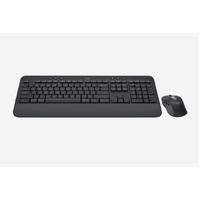 Logitech MK650 Wireless Keyboard  Mouse - Graphite for Business