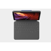 Logitech Rugged Folio Case for iPad 10th Gen - Oxford Grey