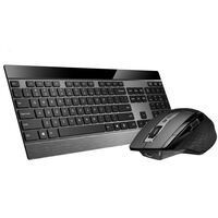 RAPOO 9900M Multi-mode Wireless Ultra-slim Keyboard  Mouse - Bluetooth 4.0 2.4G Multi-Mode Switch Ultra-Slim Keys Adjustable DPI